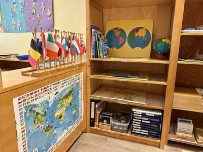 Montessori-Raum: Kosmische Erziehung