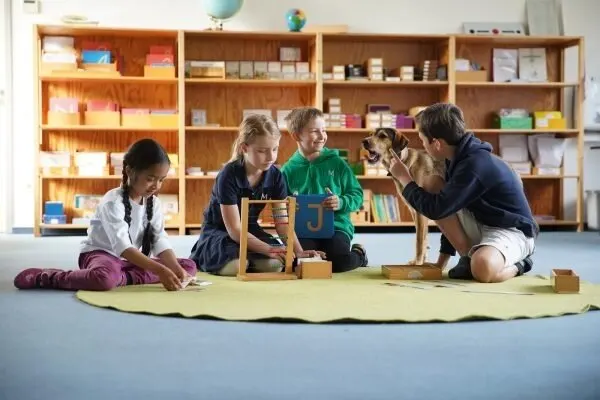 Children at work